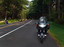 2004 BMW R1150RT, Bear Mountain, NY